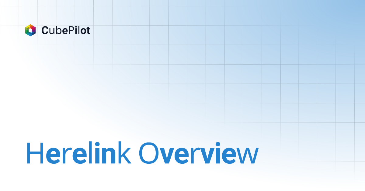 Herelink Overview | CubePilot